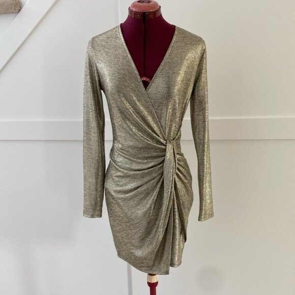 VICI Collection Luminescent Long Sleeve Dress M - Picture 2 of 12